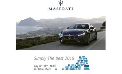 DEA bei Simply The Best 2019, das Event für die Beste Maserati Händler