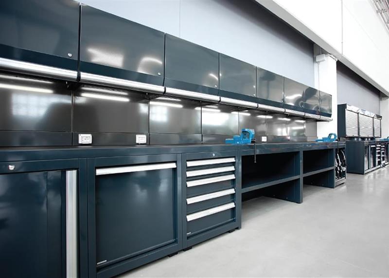 Workshop cabinets: DEA Worklab drawer units, cabinets and trolleys