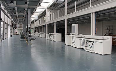 DEA equipped BMW workshop in France